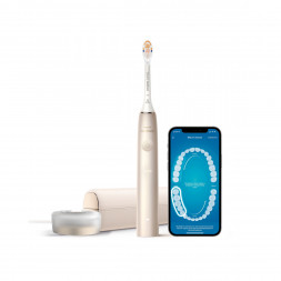 Электрическая звуковая зубная щетка Philips Sonicare 9900 Prestige HX9992/11, Champagne Gold