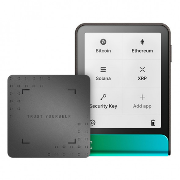 Аппаратный криптокошелек Ledger Flex, зеленый в Великом Новгороде