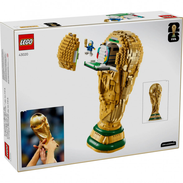 Конструктор LEGO Editions 43020 Официальный трофей чемпионата мира по футболу FIFA в Великом Новгороде