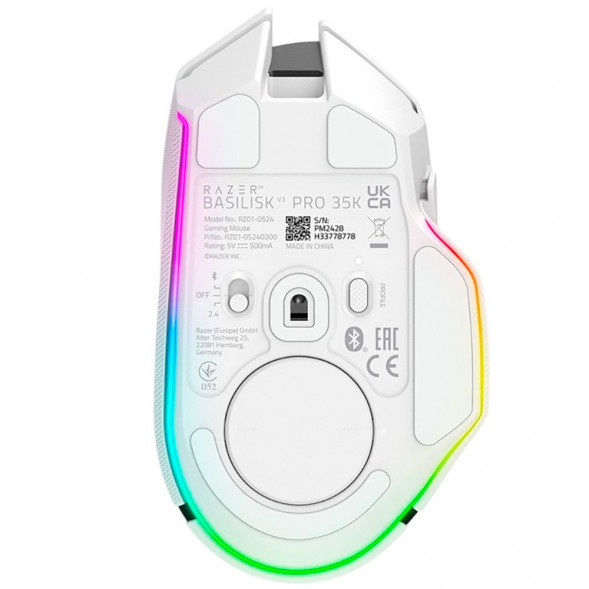 Компьютерная мышь Razer Basilisk V3 Pro 35K белый (RZ01-05240200-R3G1) в Великом Новгороде