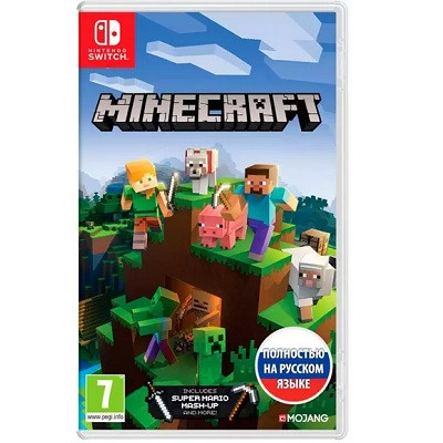 Игра Minecraft для Nintendo Switch, картридж в Великом Новгороде