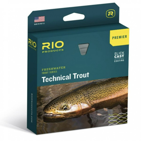 Леска RIO Premier Technical Trout WF5F, Blue/Peach в Великом Новгороде