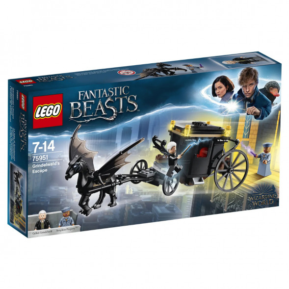 Конструктор LEGO Harry Potter 75951 Побег Грин-де-Вальда в Великом Новгороде