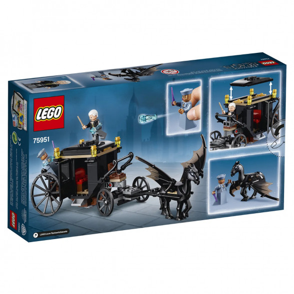 Конструктор LEGO Harry Potter 75951 Побег Грин-де-Вальда в Великом Новгороде