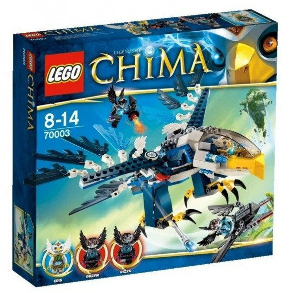 Конструктор LEGO Legends of Chima 70003 Перехватчик орлицы Эрис в Великом Новгороде