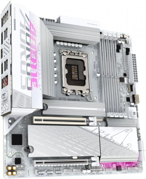 Материнская плата Gigabyte B860M AORUS ELITE WIFI6E ICE (LGA1851, mATX) в Великом Новгороде