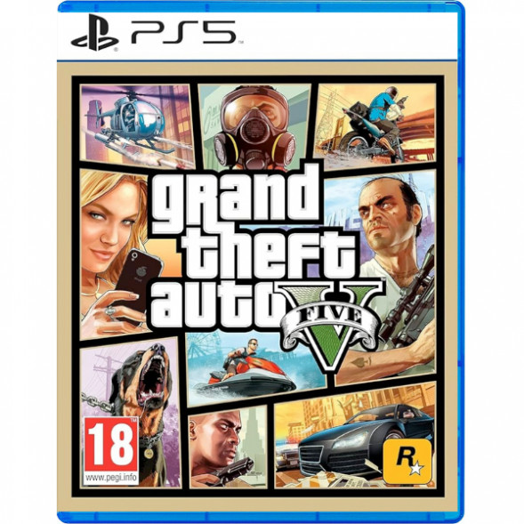 Игра Grand Theft Auto V (GTA 5) [PS5, русские субтитры] в Великом Новгороде