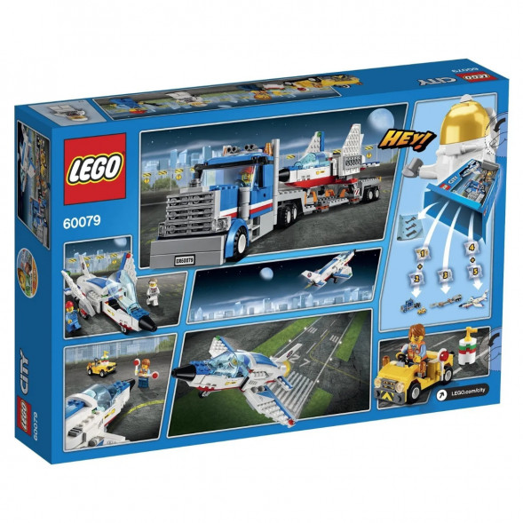 Конструктор LEGO City Space Port 60079 Транспортер для учебных самолетов в Великом Новгороде