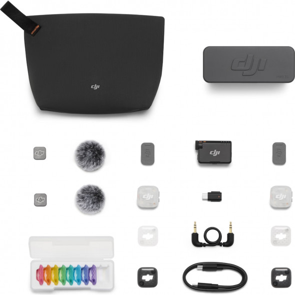 Микрофон DJI Mic Mini 2S (2 TX + 1 RX + Charging Case) в Великом Новгороде