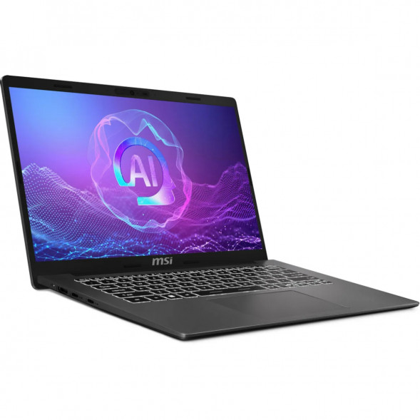 Ноутбук MSI Modern A14 AI+ F3HMG-041XRU (14&amp;quot;, IPS, AMD Ryzen AI 5 330 2ГГц, 4 ядра, 16ГБ DDR5, 512ГБ SSD, AMD Radeon 820M, без ОС), серый в Великом Новгороде