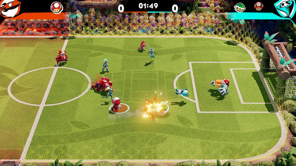 Игра Mario Strikers Battle League для Nintendo Switch, картридж в Великом Новгороде