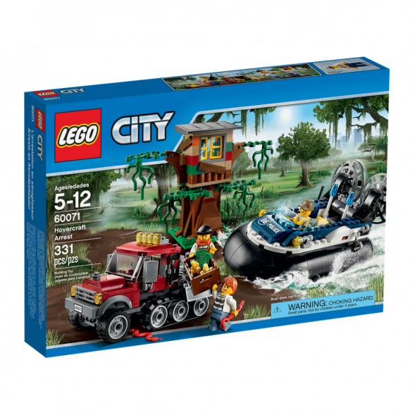 Конструктор LEGO City 60071 Полицейский корабль на воздушной подушке в Великом Новгороде
