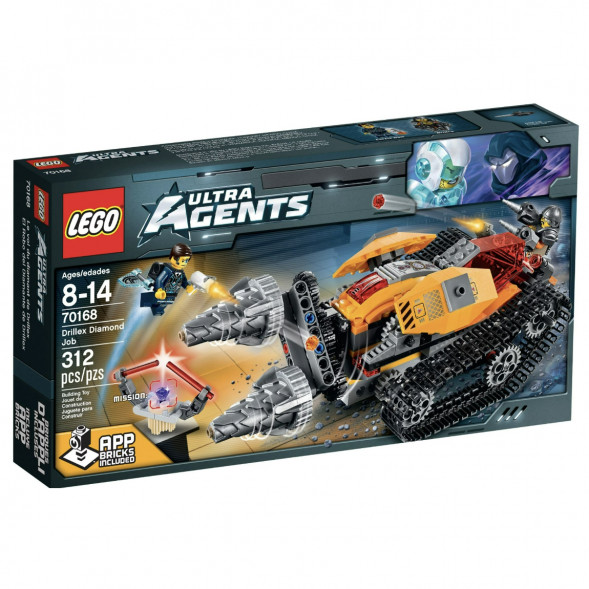 Конструктор LEGO Ultra Agents 70168 Добыча алмазов в Великом Новгороде