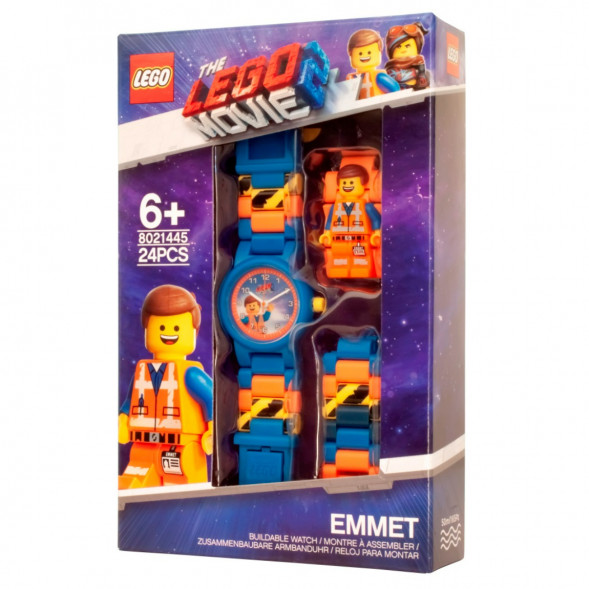 Часы LEGO Movie 8021445 «Emmet» с минифигуркой в Великом Новгороде