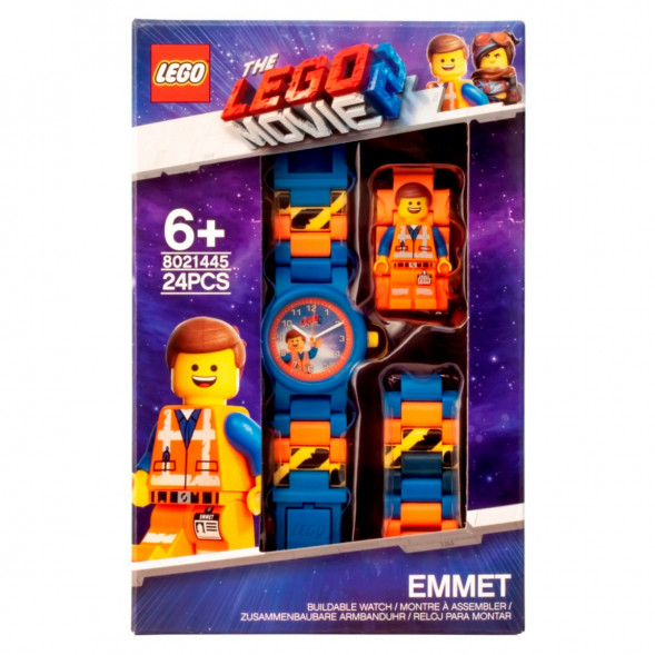 Часы LEGO Movie 8021445 «Emmet» с минифигуркой в Великом Новгороде