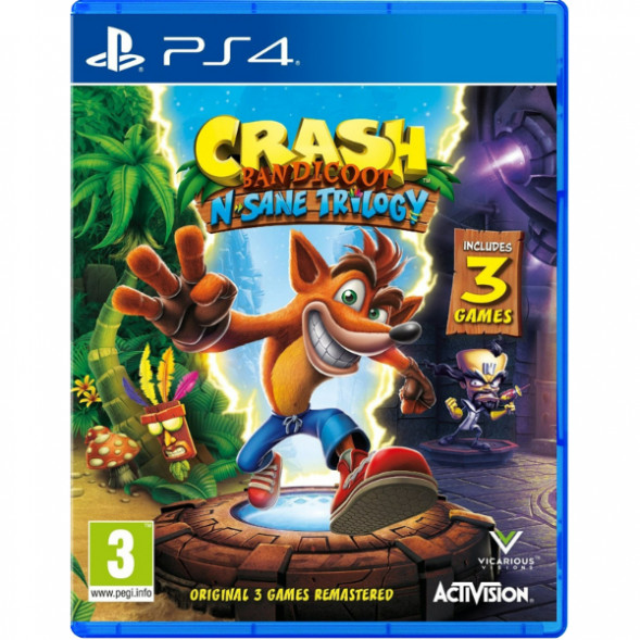 Игра Crash Bandicoot N-Sane Trilogy для PlayStation 4 в Великом Новгороде