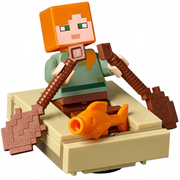 Конструктор LEGO Minecraft 21152 Приключения на пиратском корабле в Великом Новгороде