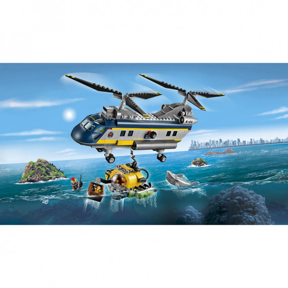 Конструктор LEGO City Deep Sea Explorers 60093 Вертолет исследователей моря в Великом Новгороде