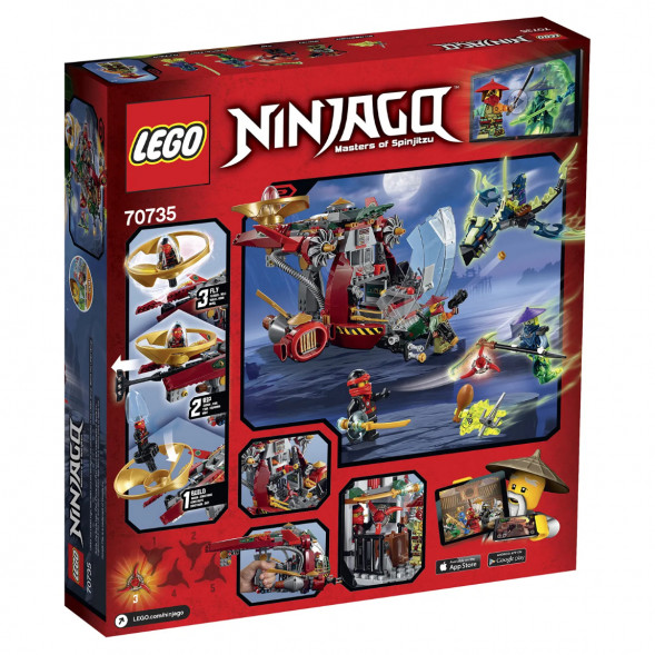 Конструктор LEGO Ninjago 70735 Корабль R.E.X Ронана в Великом Новгороде