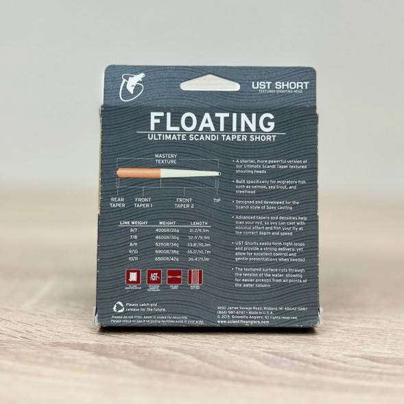 Рыболовная леска Scientific Anglers UST Short St-8/9-f Floating 124997 в Великом Новгороде