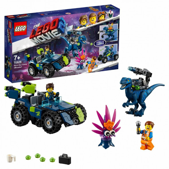Конструктор LEGO Movie 70826 Рэкстремальный внедорожник Рэкса в Великом Новгороде