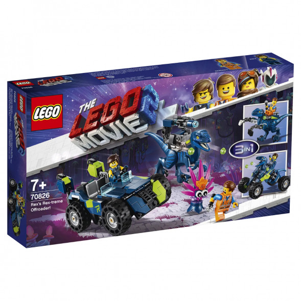 Конструктор LEGO Movie 70826 Рэкстремальный внедорожник Рэкса в Великом Новгороде