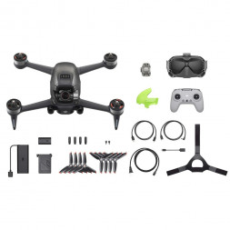 Квадрокоптер DJI FPV Combo (EU), grey