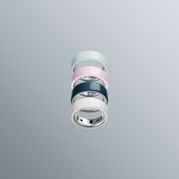 Умное кольцо Oura Ring 4 Ceramic (размер 5), Облако/Cloud в Великом Новгороде
