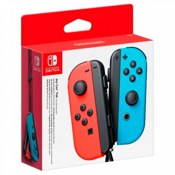Геймпад Nintendo Switch Joy-Con controllers Duo, красный/синий в Великом Новгороде