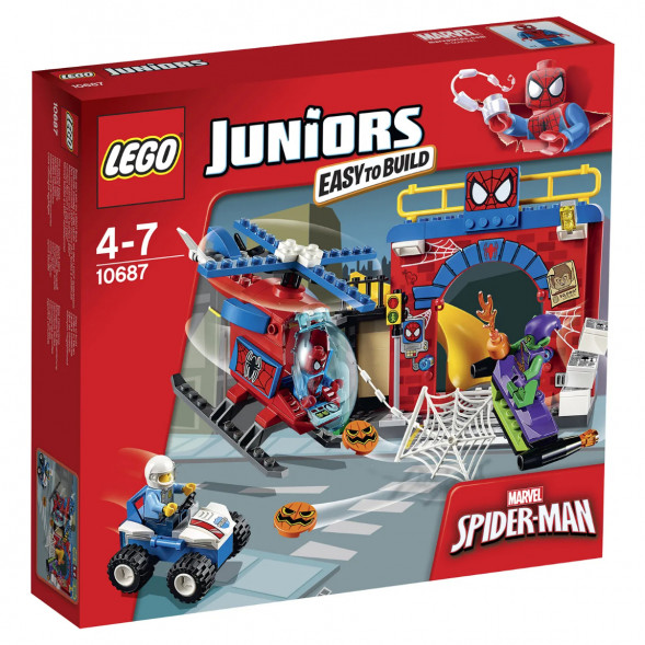 Конструктор LEGO Juniors 10687 Убежище Человека-паука в Великом Новгороде