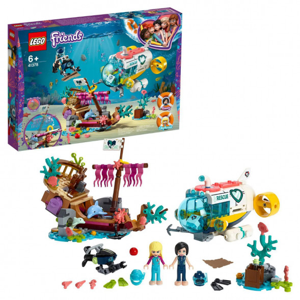 Конструктор LEGO Friends 41378 Спасение дельфинов в Великом Новгороде
