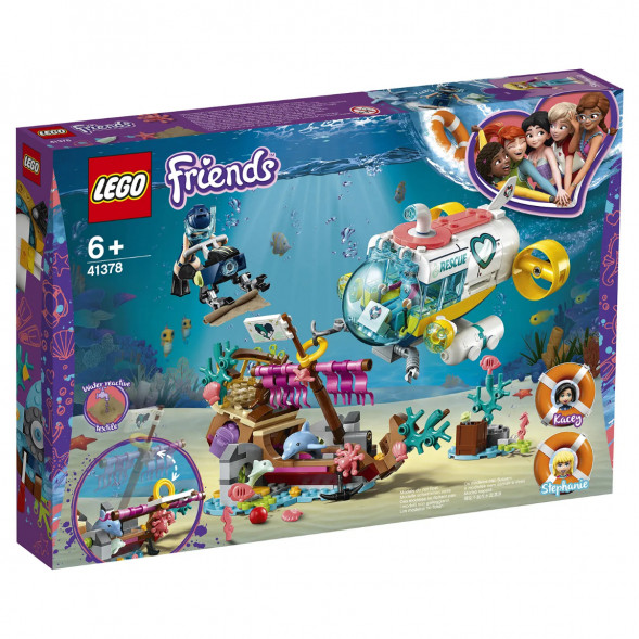 Конструктор LEGO Friends 41378 Спасение дельфинов в Великом Новгороде