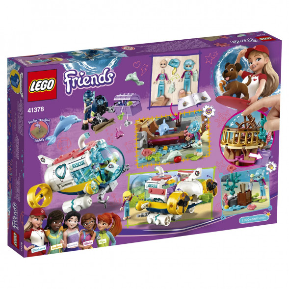 Конструктор LEGO Friends 41378 Спасение дельфинов в Великом Новгороде