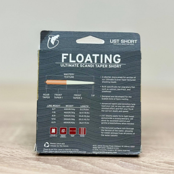 Рыболовная леска Scientific Anglers UST Short St-10/11-f Floating 125017 в Великом Новгороде