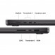 Ноутбук Apple MacBook Pro 16 2026 MGEE4 (M5 Max 40-Core GPU, 48/2TB), Черный космос/Space Black в Великом Новгороде