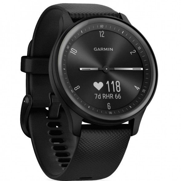 Умные часы Garmin Vivomove Sport, Black 010-02566-00 в Великом Новгороде