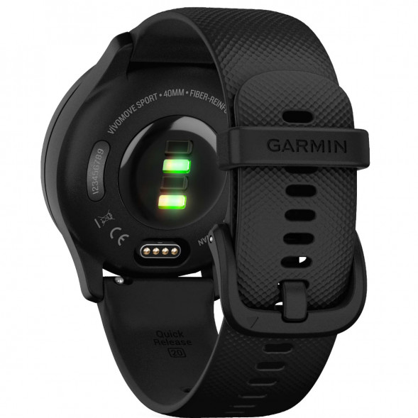 Умные часы Garmin Vivomove Sport, Black 010-02566-00 в Великом Новгороде
