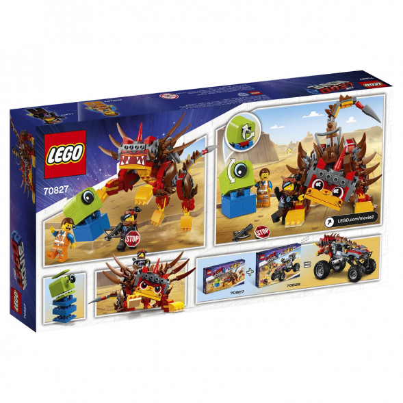 Конструктор LEGO Movie 70827 Ультра-Киса и воин Люси в Великом Новгороде