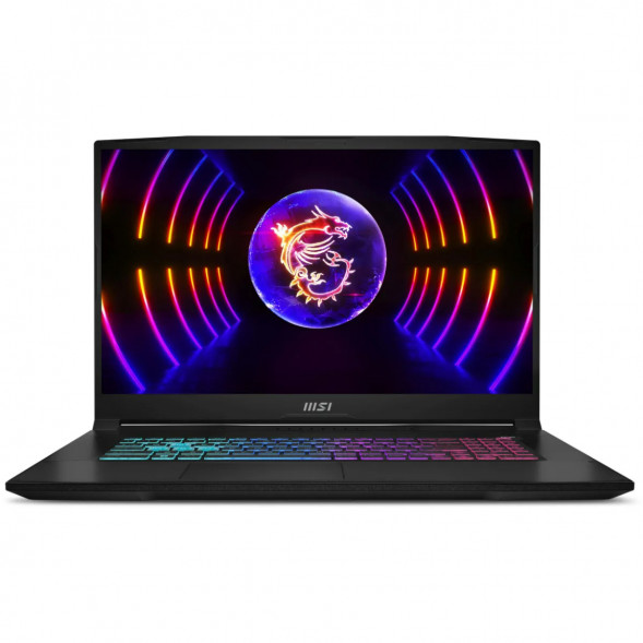 Ноутбук MSI Katana 17 B13VEK-1622XRUY (17.3&amp;quot;, IPS, Intel Core i7 13620H 2.4ГГц, 10 ядер, 16ГБ DDR5, 512ГБ SSD, NVIDIA GeForce RTX 4050 - 6 ГБ, FreeDOS), черный в Великом Новгороде