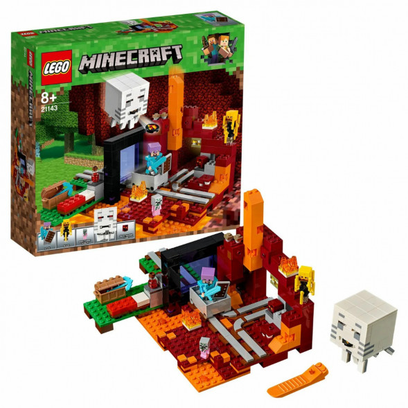 Конструктор LEGO Minecraft 21143 Портал в Подземелье  в Великом Новгороде