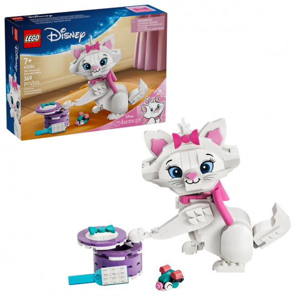 Конструктор LEGO Disney 43286 Коты-аристократы: Очаровательная Мари в Великом Новгороде