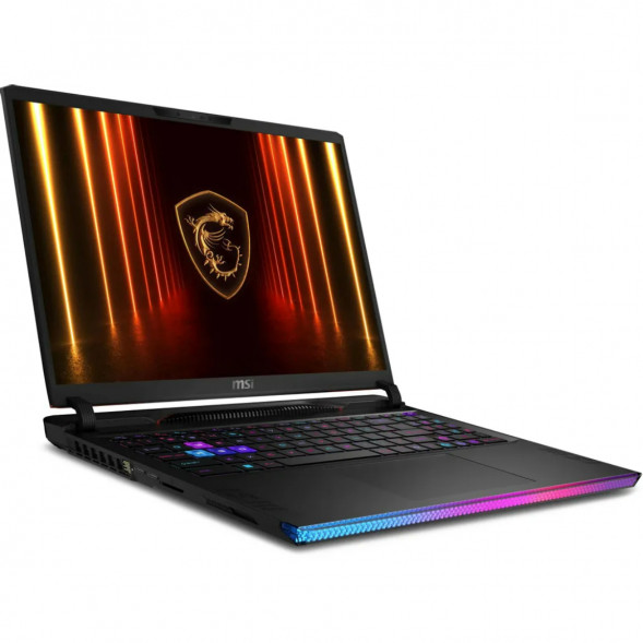 Ноутбук MSI Raider 16 HX AI A2XWHG-814XRU (16&amp;quot;, IPS, Intel Core Ultra 7 255HX 2.4ГГц, 20 ядер, 32ГБ DDR5, 1ТБ SSD, NVIDIA GeForce RTX 5070 Ti 12 ГБ, FreeDOS), черный в Великом Новгороде