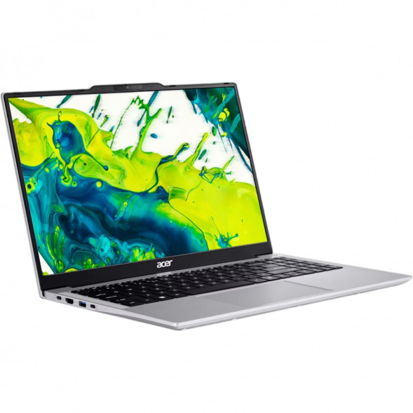 Ноутбук Aser Aspire Lite 15 AL15-53P-56PA (15.6&amp;quot;, IPS, Intel Core 5 120U, 10 ядер, 16 ГБ DDR4, 512 ГБ SSD, Intel Graphics, без ОС), серебристый в Великом Новгороде