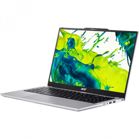 Ноутбук Aser Aspire Lite 15 AL15-53P-56PA (15.6&amp;quot;, IPS, Intel Core 5 120U, 10 ядер, 16 ГБ DDR4, 512 ГБ SSD, Intel Graphics, без ОС), серебристый в Великом Новгороде