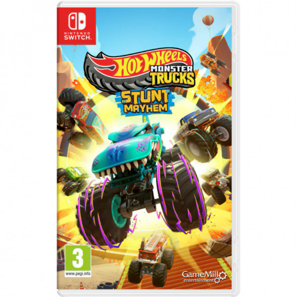 Игра Hot Wheels Monster Trucks: Stunt Mayhem [Nintendo Switch, английская версия] в Великом Новгороде