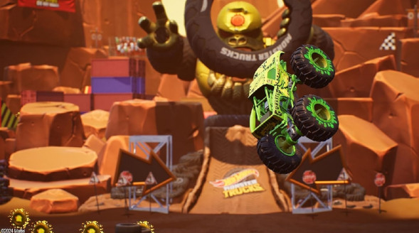 Игра Hot Wheels Monster Trucks: Stunt Mayhem [Nintendo Switch, английская версия] в Великом Новгороде