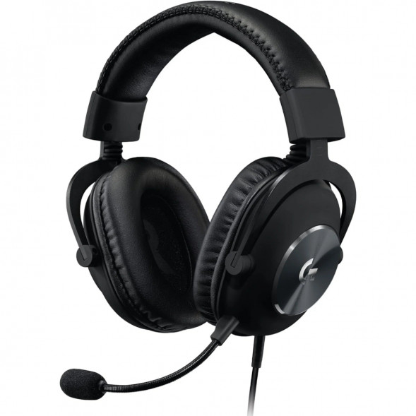 Игровые наушники проводные Logitech G Pro X SE, черный в Великом Новгороде