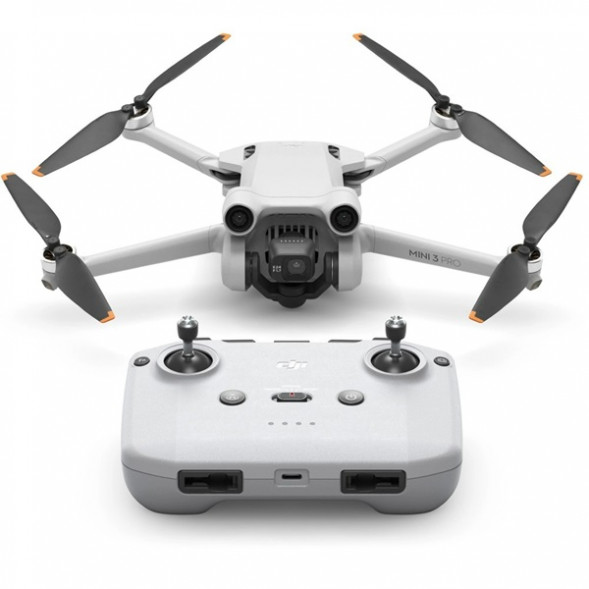 Квадрокоптер DJI Mini 3 Pro (DJI RC-N1), серый в Великом Новгороде