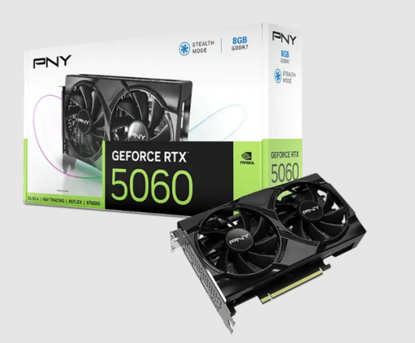 Видеокарта PNY GeForce RTX 5060 OC Dual Fan в Великом Новгороде
