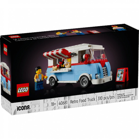 Конструктор LEGO Icons 40681 Ретро фуд трак в Великом Новгороде